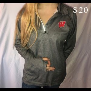 Wisconsin quarter zip